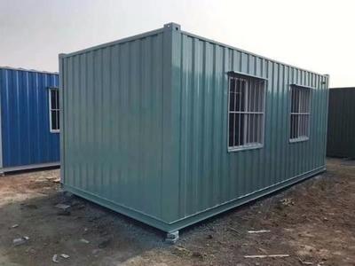 渭南住人集裝箱活動(dòng)房 大荔工地辦公打包箱房 鋼結(jié)構(gòu)