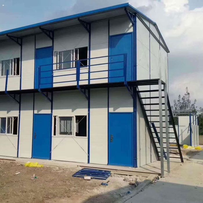 彩鋼板 農村鋼結構蓋房定制 工地用活動房